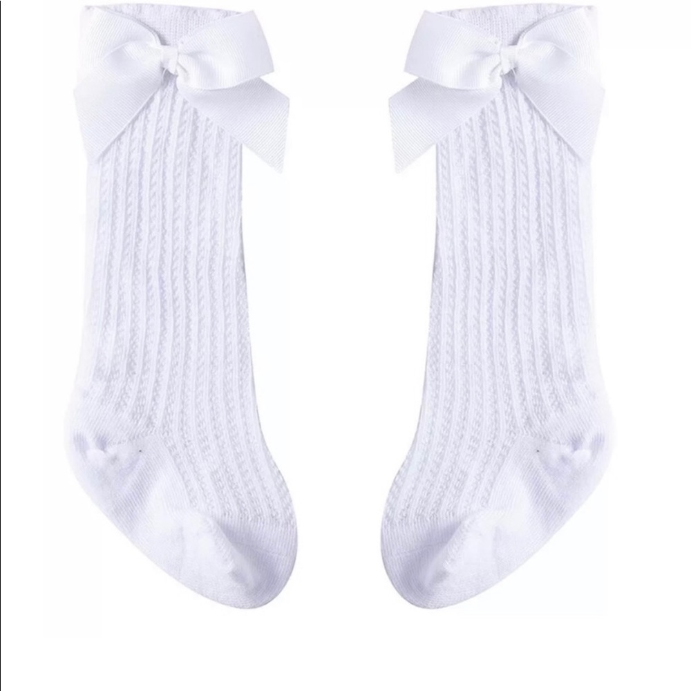 5 Pairs Knee high Socks for baby girls - Picture 14 of 16